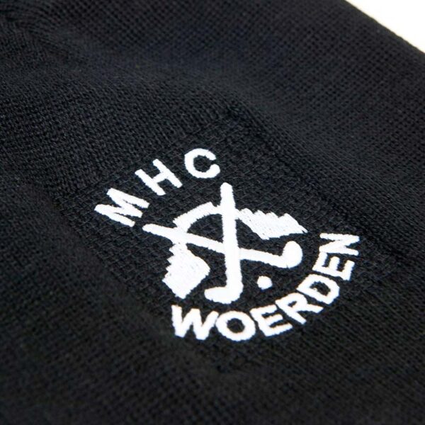 Zwarte MHC Woerden muts - Afbeelding 3