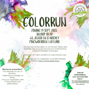 Colorrun zondag 14 september
