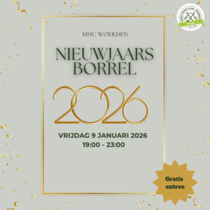 Nieuwjaarsborrel 9 januari