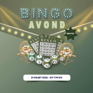 Bingo 21 maart | O11 t/m O14