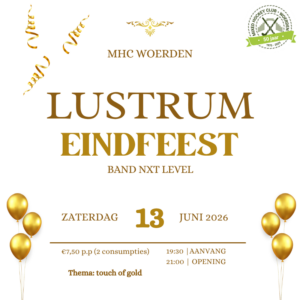 Lustrum eindfeest 13 juni 2026